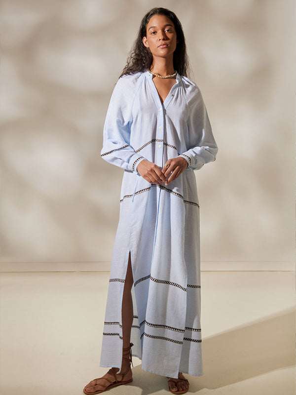 lemlem Makeda Button Up Dress - Alchemy Works